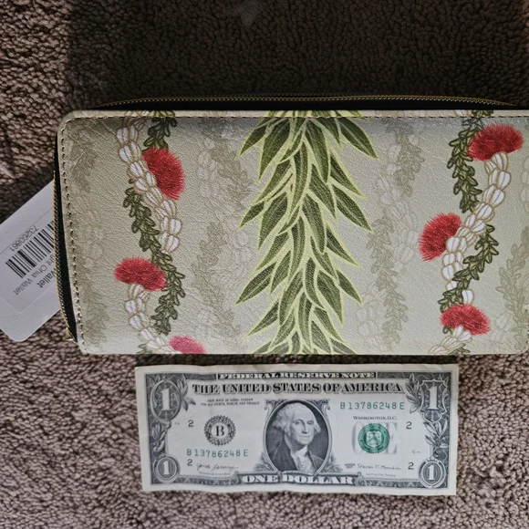 MARNZAZA Floral Patterned Wallet - Picture 4 of 4
